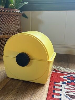 Vintage Household Magazine Hi Speed Rolodex Style Cookbook 1950s yellow